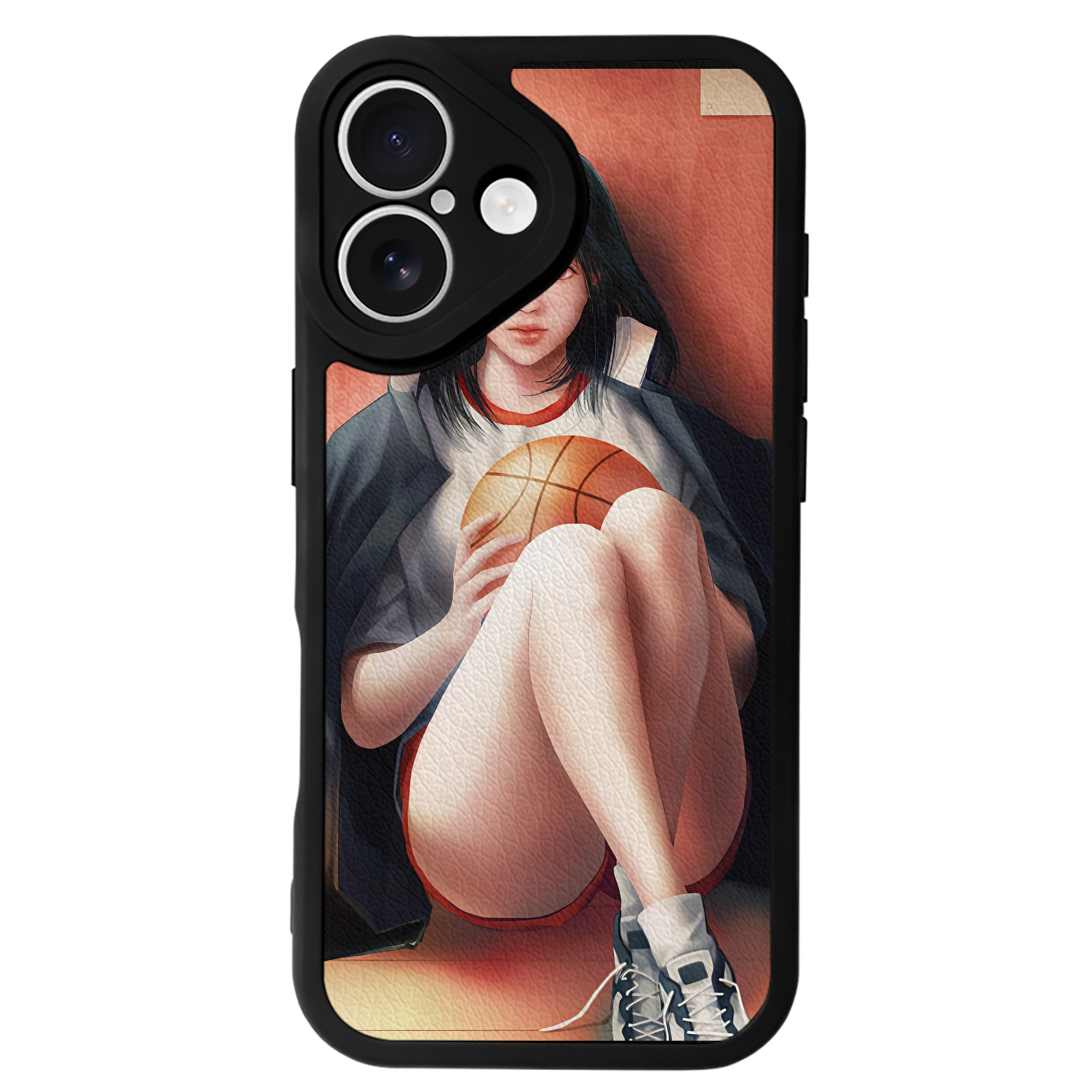 （画像用） SLAM DUNK／スラムダンク 【iPhone 16シリーズ対応】シリコンスマホケース（レザー調） 材質：シリコン